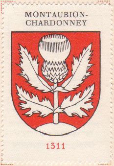 Wappen von/Blason de Montaubion-Chardonney