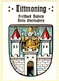 Wappen von Tittmoning/Coat of arms (crest) of Tittmoning