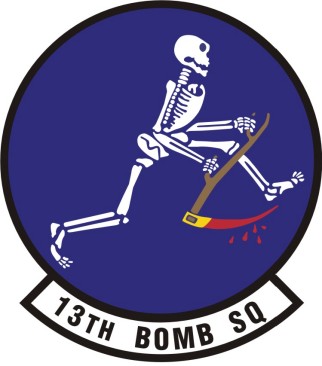 Coat of arms (crest) of the 13th Bombardment Squadron, US Air Force