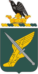 Coat of arms (crest) of 156th Information Operations Battalion, Washington Army National Guard