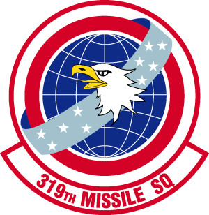 Coat of arms (crest) of the 319th Missile Squadron, US Air Force