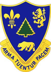 Coat of arms (crest) of 362nd (Infantry) Regiment, US Army