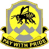 Coat of arms (crest) of 395th Finance Battalion, US Army