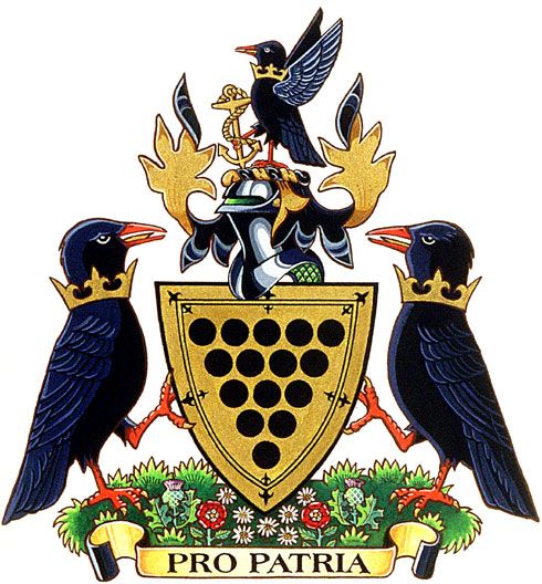 Arms (crest) of Cornwall (Ontario)