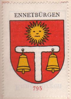 Wappen von/Blason de Ennetbürgen