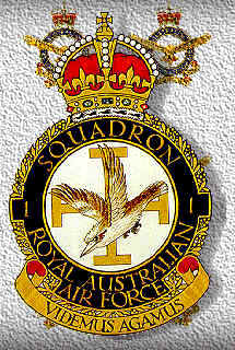 Coat of arms (crest) of the No 1 Squadron, Royal Australian Air Force