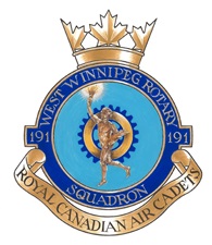 Coat of arms (crest) of the No 191 (West Winnipeg Rotary) Squadron, Royal Canadian Air Cadets