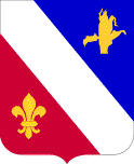 Coat of arms (crest) of 350th (Infantry) Regiment, US Army