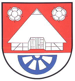 Wappen von Klein Offenseth-Sparrieshoop/Arms of Klein Offenseth-Sparrieshoop