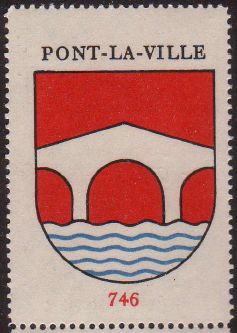 Wappen von/Blason de Pont-la-Ville (Fribourg)