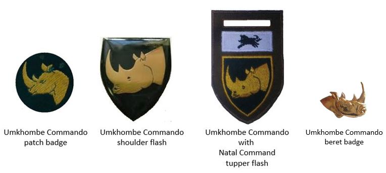 Coat of arms (crest) of the Umkhombe Commando, South African Army