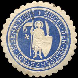 Wappen von Eisenach/Coat of arms (crest) of Eisenach
