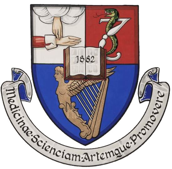 Arms of Royal Academy of Medicine in Ireland