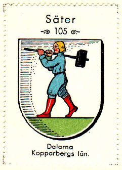 Coat of arms (crest) of Säter