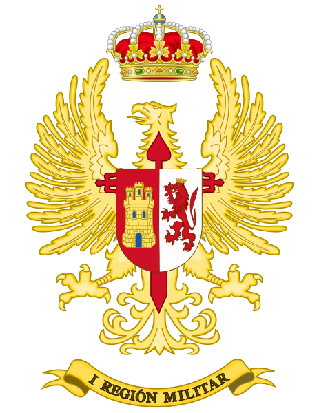 File:I Military Region, Spanish Army.png