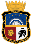 Coat of arms (crest) of Lodge of St John no 4 Nordlyset (Norwegian Order of Freemasons)