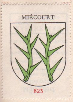 Wappen von/Blason de Miécourt