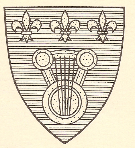 Arms (crest) of Abbey of Regina Laudis (Benedictine), Bethlehem, Connecticut