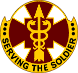 Coat of arms (crest) of the US Army Dental Activity Fort Sill