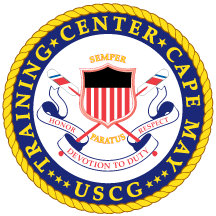 Coat of arms (crest) of the US Coast Guard Training Center Cape May