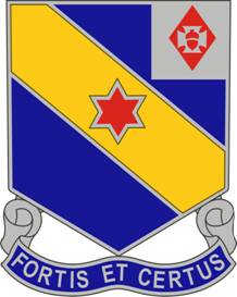 Coat of arms (crest) of 52nd Infantry Regiment, US Army
