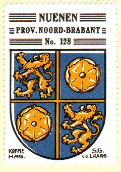 Wapen van Nuenen, Gerwen en Nederwetten/Coat of arms (crest) of Nuenen, Gerwen en Nederwetten