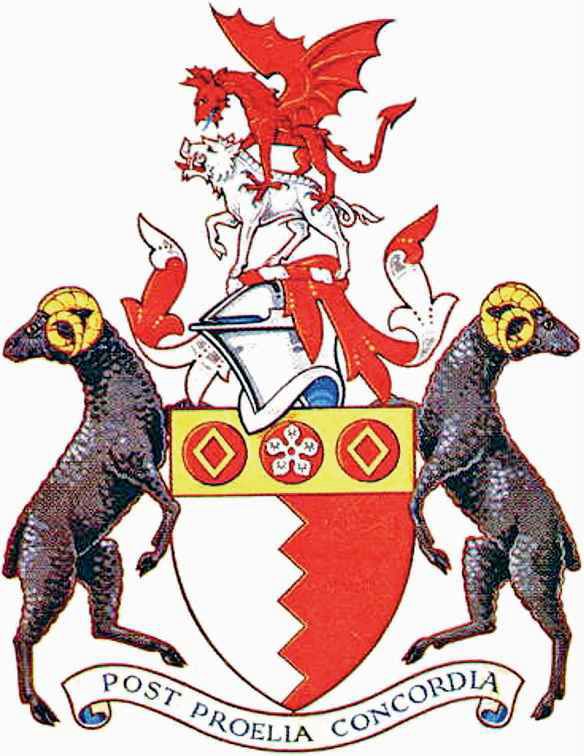 Arms (crest) of Hinckley and Bosworth