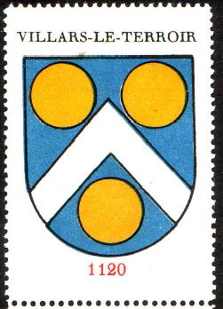 Wappen von/Blason de Villars-le-Terroir