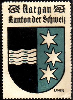 Wappen von/Blason de Aargau