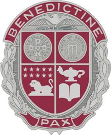 Coat of arms (crest) of Benedictine Military School Junior Reserve Officer Training Corps, US Army