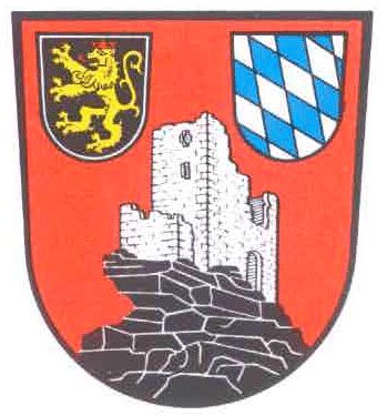 Wappen von Flossenbürg / Arms of Flossenbürg