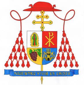Arms (crest) of Ernesto Corripio y Ahumada