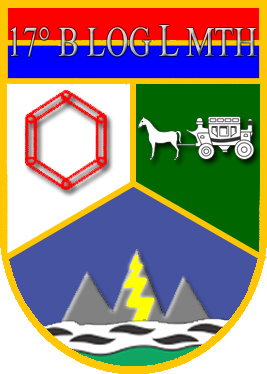 Coat of arms (crest) of the 17th Light Logistics Battalion, Brazilian Army