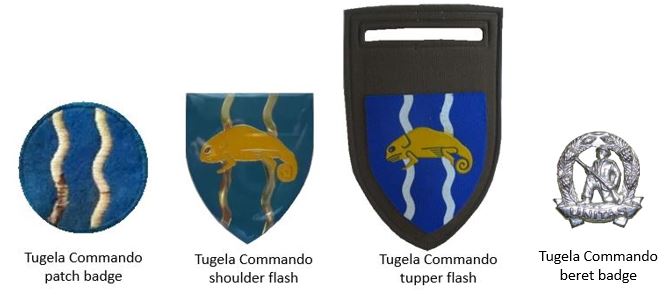 Coat of arms (crest) of the Tugela Commando, South African Army