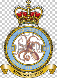 Coat of arms (crest) of the No 206 Squadron, Royal Air Force