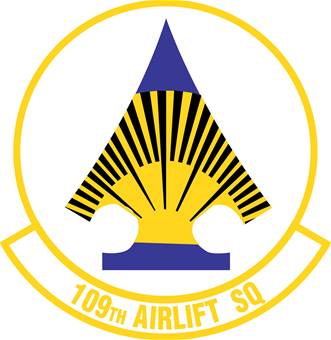 Coat of arms (crest) of the 109th Airlift Squadron, Minnesota Air National Guard
