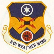 Coat of arms (crest) of the 6th Weather Wing, US Air Force