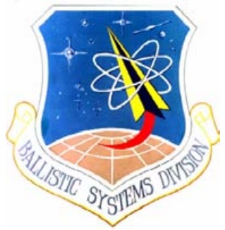Coat of arms (crest) of the Ballistic Systems Division, US Air Force