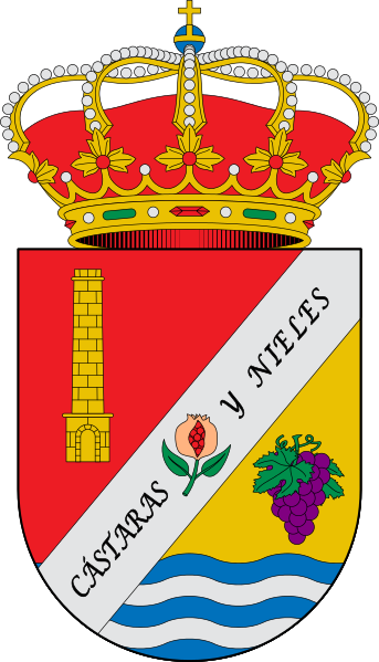 Escudo de Cástaras/Arms (crest) of Cástaras