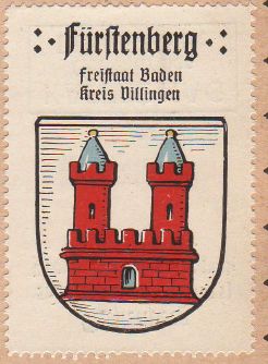 Wappen von Fürstenberg (Hüfingen)/Coat of arms (crest) of Fürstenberg (Hüfingen)