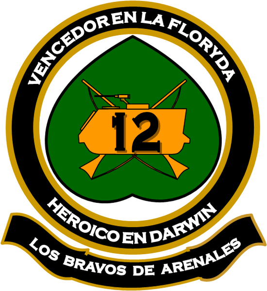 File:Mechanized Infantry Regiment No 12 General Arenales, Argentine Army.png