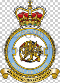 Coat of arms (crest) of the No 2 Police Wing, Royal Air Force