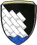 Wappen von Nußdorf am Inn/Arms (crest) of Nußdorf am Inn