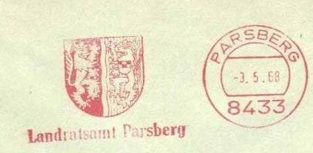 Wappen von Parsberg (kreis)/Coat of arms (crest) of Parsberg (kreis)