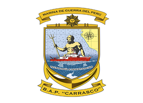 Arms (crest) of Polar Oceanographic Ship BAP Carrasco, Navy of Peru