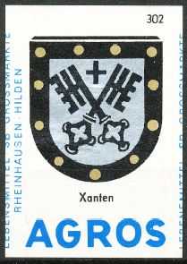 Wappen von Xanten/Coat of arms (crest) of Xanten