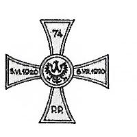 Coat of arms (crest) of the 74th Górnósląski Infantry Regiment, Polish Army