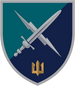 Coat of arms (crest) of 80th Marine Corps Headquarters and Service Battalion, Ukrainian Marine Corps