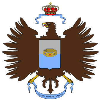 Coat of arms (crest) of 23rd Cavalry Regiment Cavalleggeri di Umberto I, Italian Army