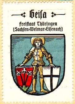 Wappen von Geisa/Coat of arms (crest) of Geisa